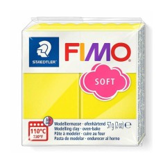 Pastă polimerică FIMO Soft 57g Galben luminos