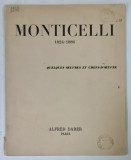 MONTICELLI 1824 -1886 , exposition , CATALOG 1981 -1982