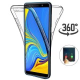 Cumpara ieftin Husa Silicon Samsung A5 2017 A520 Clear Ultra Thin Fata+Spate