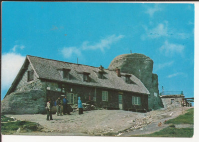 Carte Postala veche - Muntii Bucegi , Cabana Omul 1975, necirculata foto