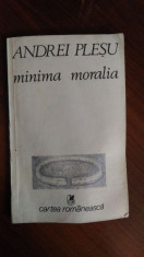 Minima moralia &amp;amp;#8211; Andrei Plesu foto