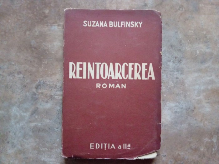 SUZANA BULFINSKY - Reintoarcerea, 1931