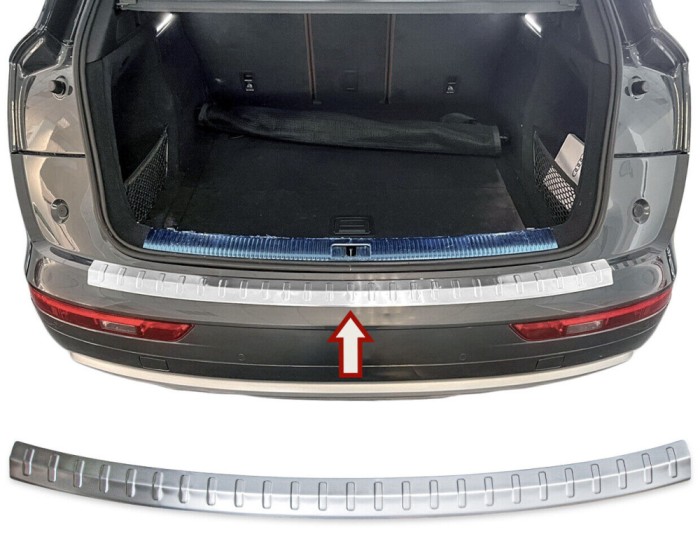 Ornament protectie portbagaj/bara spate mat AUDI Q5 II, 2 din 2017