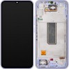 Display cu Touchscreen Samsung Galaxy A34 A346, cu Rama, Violet, Service Pack GH82-31200D