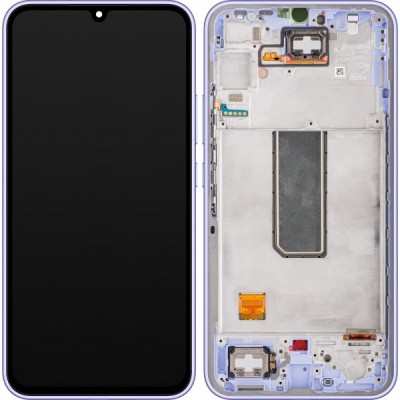 Display cu Touchscreen Samsung Galaxy A34 A346, cu Rama, Violet, Service Pack GH82-31200D foto