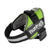 Ham reglabil pentru caini Nunbell, poliester si aliaj durabil, respirabil, 40&ndash;70 kg, 82&ndash;115 cm, XXL, verde