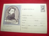 Carte Postala ilustrata -Personalitati- Pictor Barbu Iscovescu cod 177/61, Necirculata, Printata