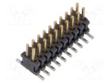 Conector şiruri pini tată 20 PIN 1,27mm aurit SMT SAMTEC