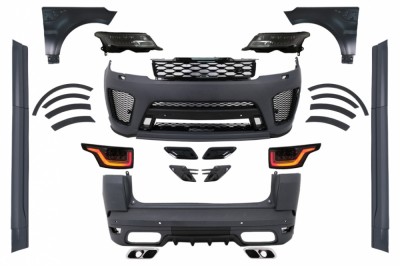 Pachet Exterior Range Rover Sport L494 (2013-2017) Conversie catre 2019 SVR Design Performance AutoTuning foto