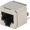 Soclu RJ45 Cat5 Ecranat 8P8C THT Drept