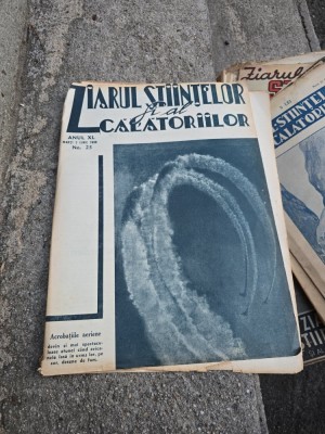Ziarul Ştiinţelor şi al Călătoriilor nr.23/1938 foto