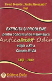 Exercitii Si Probleme Pentru Concursul De Matematica Euclid, Editie a XII-a
