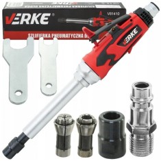 Polizor biax pneumatic lung 125 mm 3 si 6 mm VERKE V81410 PROFESIONAL