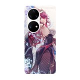 Husa compatibila cu Huawei Mate 40 Pro model Rosaria Genshin impact, Silicon, TPU, Viceversa