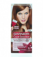 Vopsea de par permanenta Garnier Color Sensation 6.42 Love Dark Blond foto