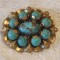 BROSA unica VIENEZA 1900 AUSTRIA manopera EXCEPTIONALA vintage SUPERBA de efect