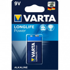 Baterie Varta LongLife Power 9V 6F22 6LR61 alcalina set 1 buc.