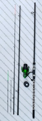SET Feeder Lanseta extensibila de la 3.60m pana la 4.10m 180gr+Mulineta IMPACT SP5000 foto
