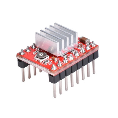 A4988 driver motor pas cu pas radiator imprimanta 3D printer StepStick Reprap foto