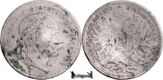 1870, 20 Kreuzer - Francisc Iosif I - Monarhia Austro-Ungara | KM 2212 foto