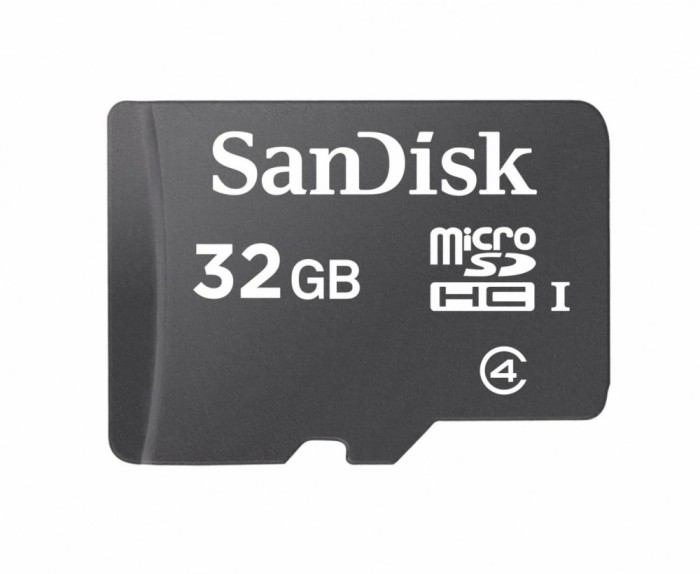 Card de Memorie MicroSDHC SanDisk , 32GB, Class 4