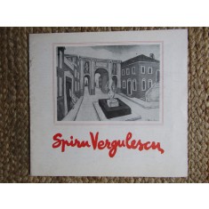 SPIRU VERGULESCU , CATALOG DE EXPOZITIE , 1978