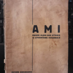 AMI - Pagini din Istoria si Literatura Evreiasca - N. Zelewinsky -1937, sionism