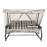 Balansoar de grădină Ines cu plasă de ț&acirc;nțari