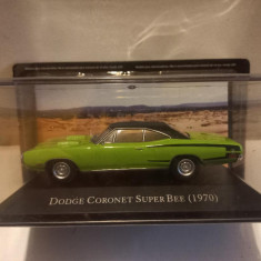 Macheta Dodge Coronet Super Bee - 1970 1:43 Muscle Car