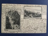 Salutări din T&acirc;rgu Jiu Cascada Vaideey Vaidei Podul Ferdinand 1904