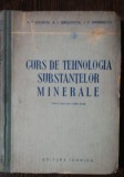 CURS DE TEHNOLOGIA SUBSTANTELOR MINERALE - A.P.EGOROV &amp; CO