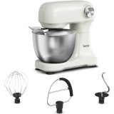 Robot de bucatarie Tefal Bake Easy QB140AF0, 500W, 12 trepte de viteza, bol 3.5L, functie Pulse, design compact, tel pentru oua, accesoriu mixat, carl