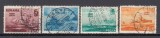 ROMANIA 1931 LP 90 SEMICENTENARUL MARINEI SERIE STAMPILATA, Stampilat