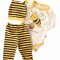 SET COMPLEU HAINE COPII,FORMAT DIN BODY,PANTALONI SI CACIULITA-ALBINA,marime 68
