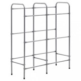 Cumpara ieftin Raft de depozitare pentru 6 lazi, argintiu, 96x33x116 cm, otel