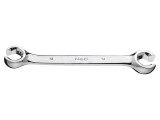 Cheie inelară semi-deschisă bilaterală 13mm/14mm, L: 170mm - NEO TOOLS