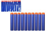 Set 10 cartuse pistol jucarie de spuma, albastru, Lean 6037