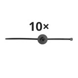 Set 10 colier plastic Audi A3, A4, A5, A6, E-Tron, Q5, Q7, Cupra Formentor, Leon, Seat Alhambra, Arona, Ibiza, Tarraco, Skoda Enyaq, Fabia, Kodiaq, O