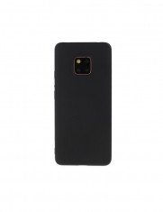 Husa originala X-Level Thin Membrane, silicon, Huawei Mate 20, neagra foto