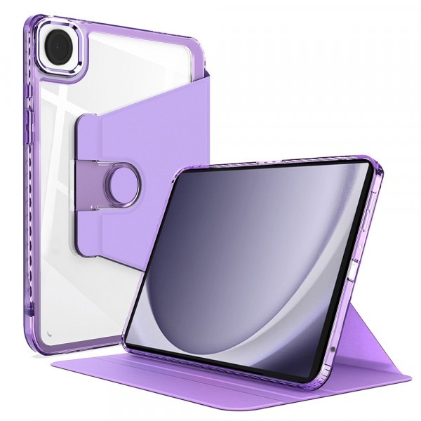 Husa pentru Samsung Galaxy Tab A11 / Tab A9, Techsuit, Crystal Vision, Mov