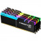 Memorie GSKill Trident Z RGB 32GB DDR4 2666MHz CL18 1.2v Quad Channel Kit