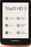 Cumpara ieftin E-Book Reader PocketBook Touch HD 3, Ecran Carta e-ink 6inch, 16GB, Bluetooth, Wi-Fi (Maro)