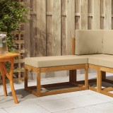 vidaXL Bancă de exterior Lemn Solid de Acacia natural 900667