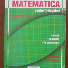 Matematica pentru invingatori clasele V-VI-I.Dancila, E. Dancila