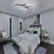 Lustra LED cu telecomanda LIGURIA 81W, 3 Ovale, lumina Rece/Calda/Neutra, Dimabila, Negru Alb ModernLight Concept