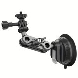 Ventuza cu filet 1/4 si adaptor trepied camere actiune GoPro SjCam Insta360 DJI Osmo Action