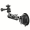 Ventuza cu filet 1/4 si adaptor trepied camere actiune GoPro SjCam Insta360 DJI Osmo Action