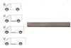 Panou reparatie lateral Ford Transit (V184/5) 05.2000-04.2006 , Transit/Tourneo (V347/8) 05.2006-04.2013,Partea Stanga, Laterala inferioara, pentru m