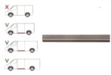 Panou reparatie lateral Ford Transit (V184/5) 05.2000-04.2006 , Transit/Tourneo (V347/8) 05.2006-04.2013,Partea Stanga, Laterala inferioara, pentru m
