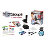 Jucarie educativa - Microscop - 15 experimente | Buki